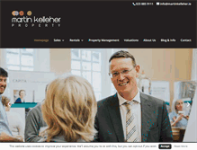 Tablet Screenshot of martinkelleher.ie